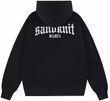 SandKnit 1921 Gothic Letter Number Logo Oversized Hoodie - Unisex Casual Streetwear WW034210 SandKnit 1921 Gothic Letter Number Logo Oversized Hoodie - Unisex Casual Streetwear WW034210