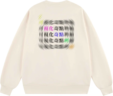 SandKnit 字母星圖案寬鬆版型男女休閒圓領長袖上衣 SO-233419 Buy SandKnit 字母星圖案寬鬆版型男女休閒圓領長袖上衣 SO-233419
