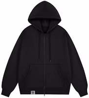 SandKnit Blackpig Series Oversized Fleece Hoodie - Unisex Casual Solid Color WW034278 SandKnit Blackpig Series Oversized Fleece Hoodie - Unisex Casual Solid Color WW034278