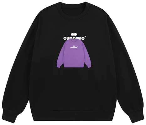 SandKnit カートゥーンプリント オーバーサイズ クルーネック スウェットシャツ 男女兼用 SO-233465 Buy SandKnit カートゥーンプリント オーバーサイズ クルーネック スウェットシャツ 男女兼用 SO-233465