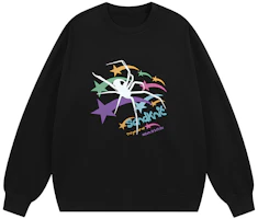 SandKnit Colorful Spider Pattern Printed Oversized Crewneck Sweatshirt Unisex WW034255 SandKnit Colorful Spider Pattern Printed Oversized Crewneck Sweatshirt Unisex WW034255