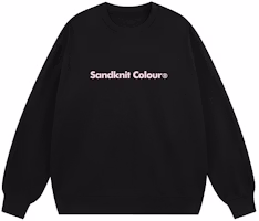 SandKnit Dopamine Style Colorful Logo Oversized Fleece Crewneck Sweatshirt Unisex WW034279 SandKnit Dopamine Style Colorful Logo Oversized Fleece Crewneck Sweatshirt Unisex WW034279