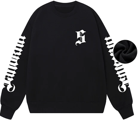 SandKnit 哥特字母加厚抓绒卫衣 男女冬季休闲款 MM000004 Buy SandKnit 哥特字母加厚抓绒卫衣 男女冬季休闲款 MM000004