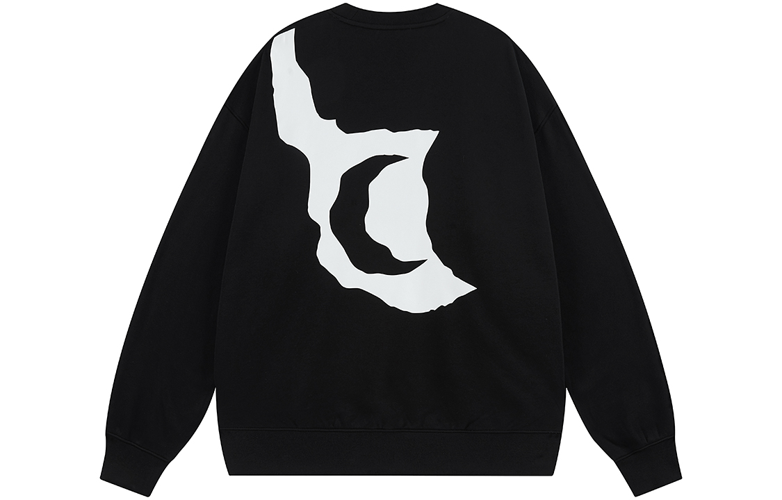 SandKnit Gothic Moon Night Logo Oversized Crewneck Sweatshirt Unisex Casual Wear WW034193