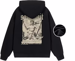 SandKnit Gothic Print Fleece Lined Hoodie Jacket Winter Unisex WW040001 SandKnit Gothic Print Fleece Lined Hoodie Jacket Winter Unisex WW040001