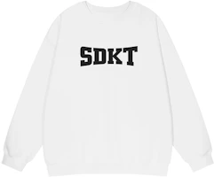 SandKnit Letter Print Oversized Crewneck Sweatshirt Unisex SD-TH223207 SandKnit Letter Print Oversized Crewneck Sweatshirt Unisex SD-TH223207