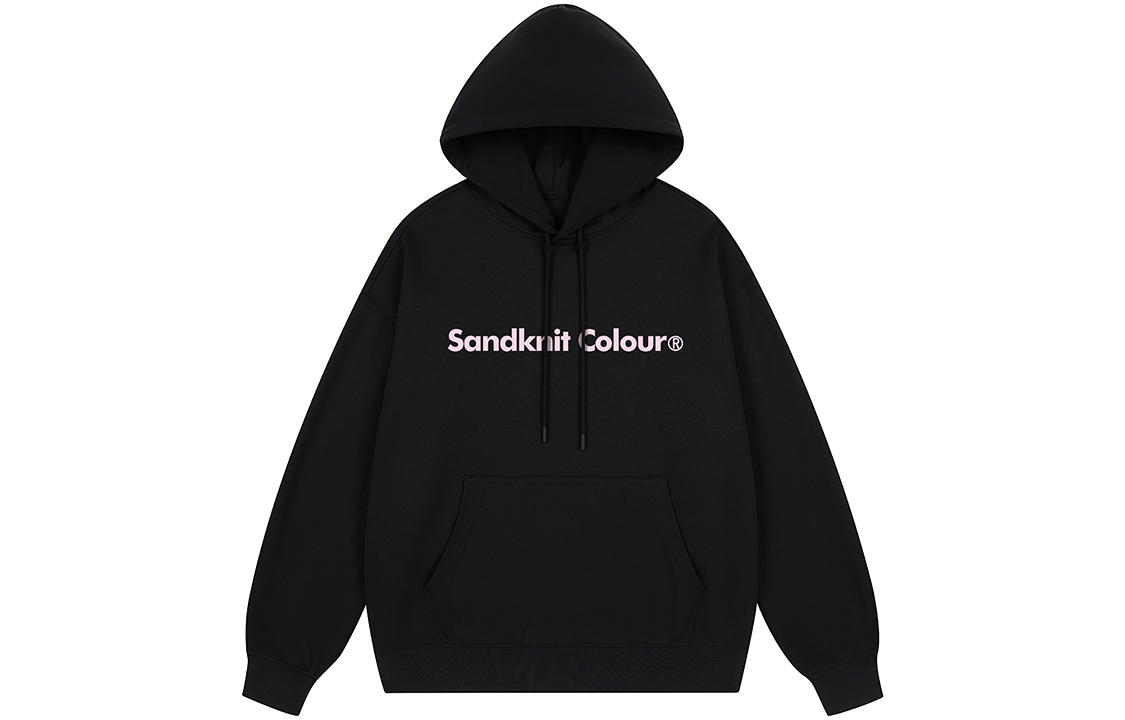 SandKnit Oversized Colorful Logo Print Casual Hoodie - Unisex WW034280