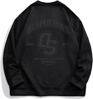 SandKnit Oversized Letter Print Crewneck Sweatshirt - Unisex Casual Sportswear SO-233437 SandKnit Oversized Letter Print Crewneck Sweatshirt - Unisex Casual Sportswear SO-233437