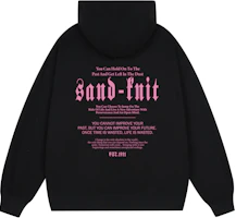 SandKnit Oversized Logo Print Pullover Hoodie - Unisex Casual Wear YX-1819-YH775 SandKnit Oversized Logo Print Pullover Hoodie - Unisex Casual Wear YX-1819-YH775