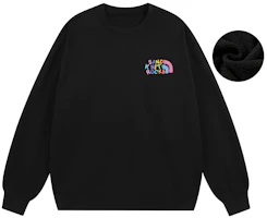 SandKnit Rainbow Logo Print Oversized Crewneck Sweatshirt - Unisex WW034325 SandKnit Rainbow Logo Print Oversized Crewneck Sweatshirt - Unisex WW034325