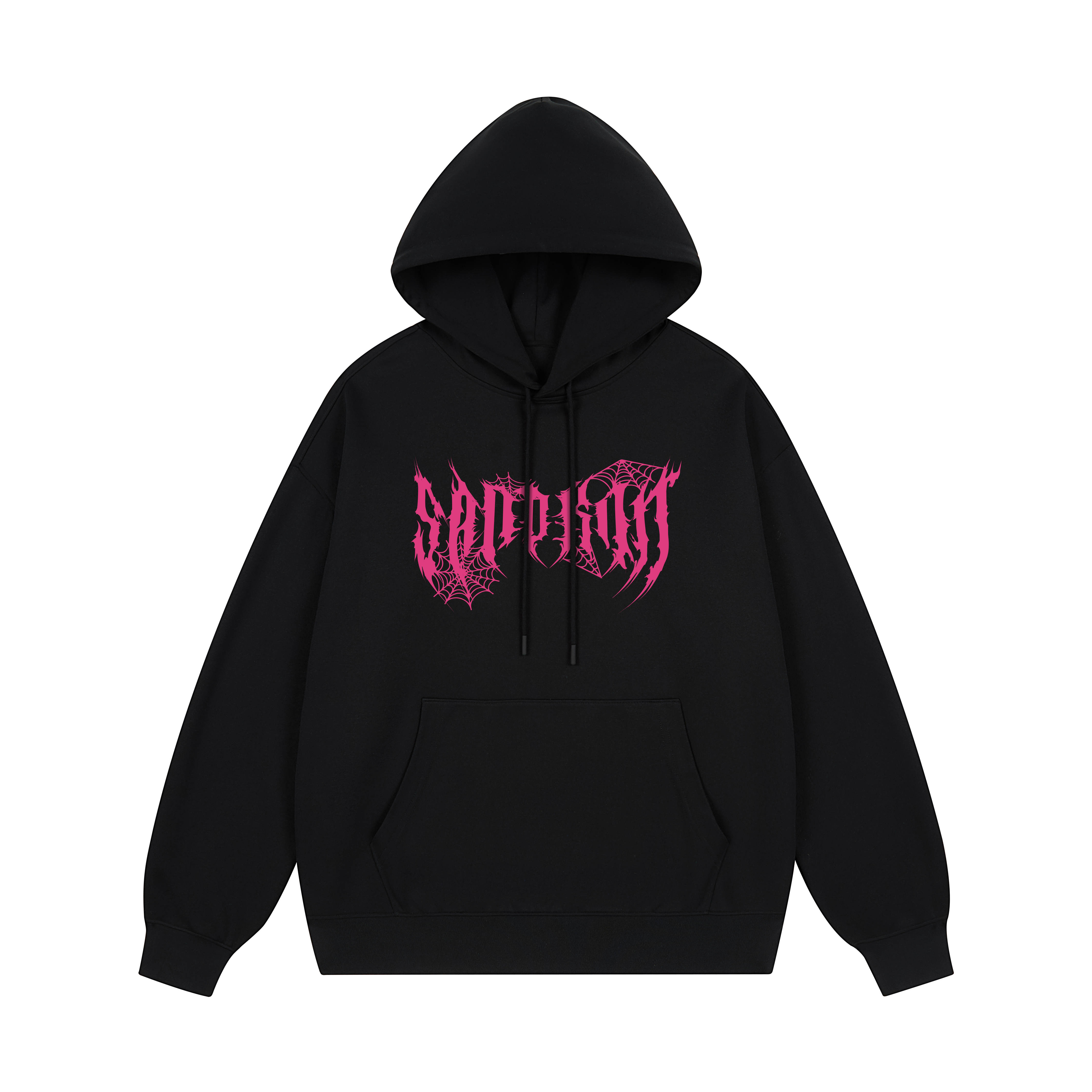 SandKnit Spider Web Logo Print Oversized Drop-Shoulder Sweatshirt Unisex YX-1819-YH777
