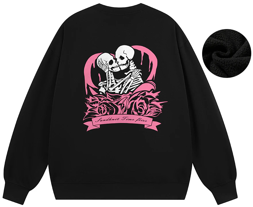 sand-knit-unisex-rose-heart-skull-logo-print-loose-fit-fleece-crewneck-sweatshirt-ww-034333