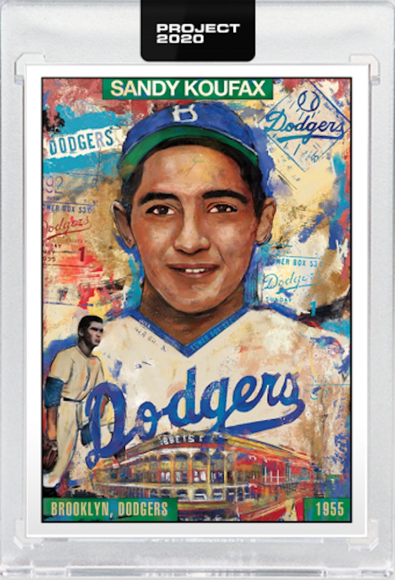 Buy 桑迪·考法克斯1955 Topps项目2020安德鲁·蒂尔 /2149 #49