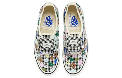 Sandy Liang x Vans Authentic 44 DX 'Checkerboard Floral'