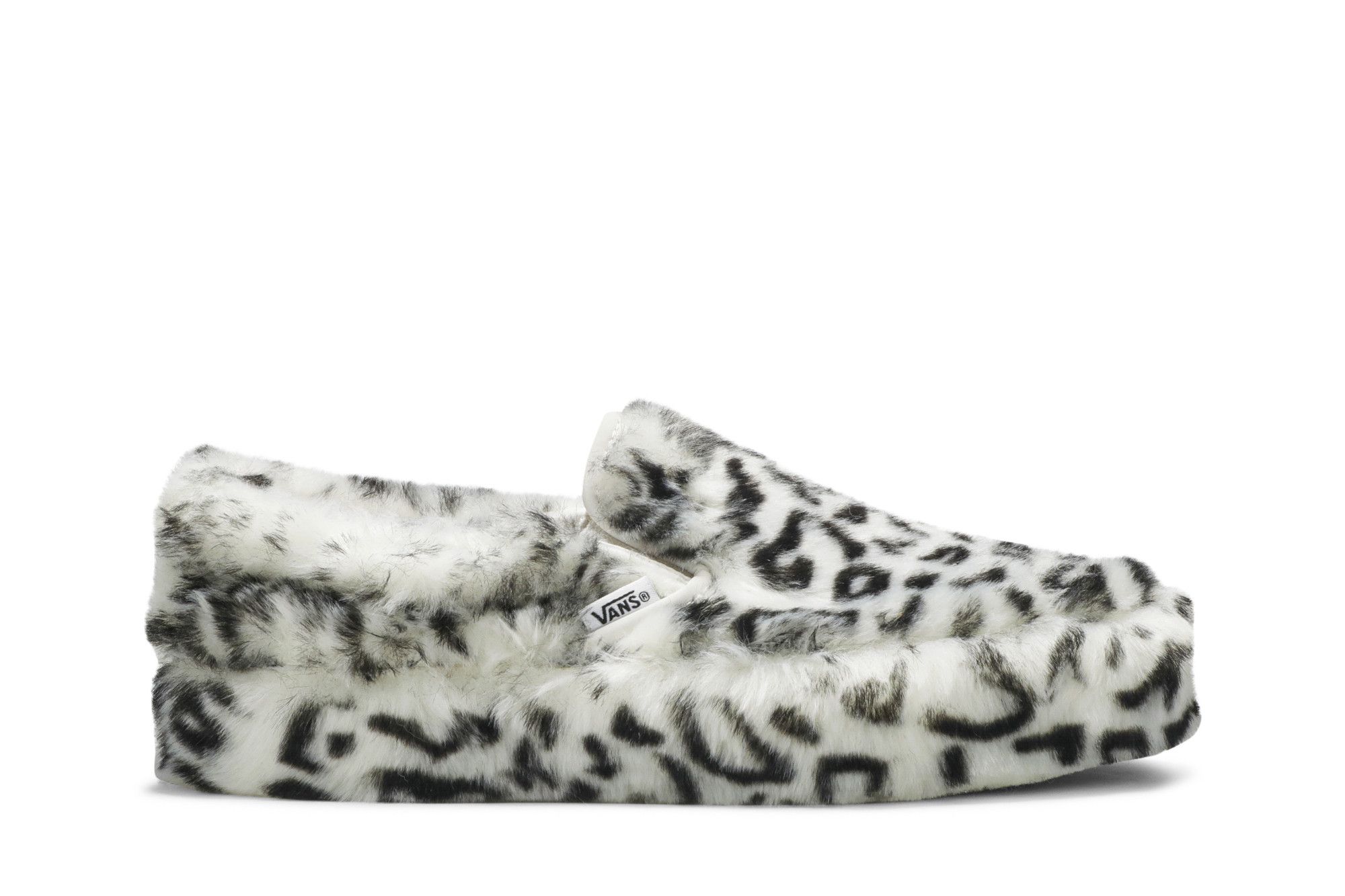 Buy Sandy Liang x Vans 经典平底鞋 '毛绒豹纹' VN0A3JEZWVZ