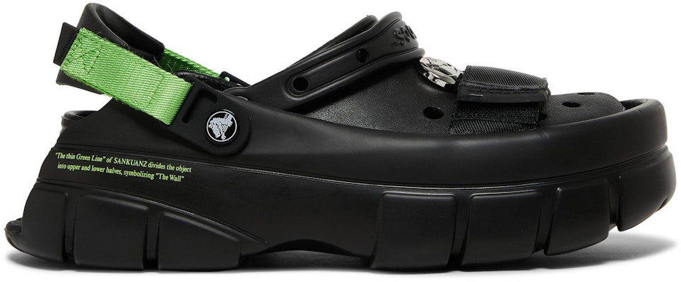 山本宽与 Crocs 拖鞋 '黑色' 206900-001 Buy 山本宽与 Crocs 拖鞋 '黑色' 206900-001