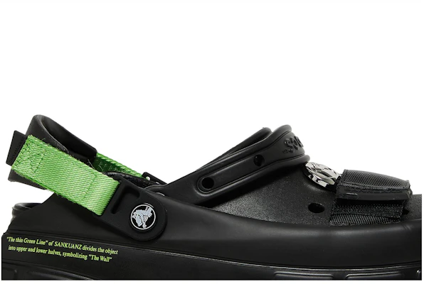 山本宽与 Crocs 拖鞋 '黑色' 206900-001 Order 山本宽与 Crocs 拖鞋 '黑色' 206900-001