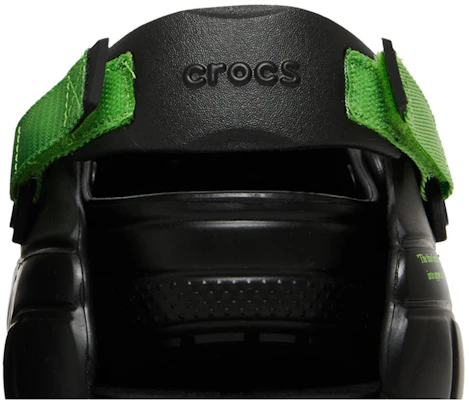 山本宽与 Crocs 拖鞋 '黑色' 206900-001 Sizing 山本宽与 Crocs 拖鞋 '黑色' 206900-001