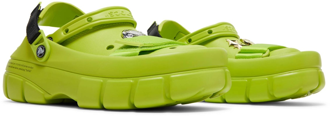 SANKUANZ×クロックス ライムパンチ クロッグ 206900-3TX Cheap SANKUANZ×クロックス ライムパンチ クロッグ 206900-3TX