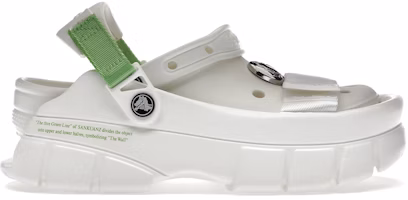 Sankuanz x Crocs Clog 'White Green' 206900-100 Sankuanz x Crocs Clog 'White Green' 206900-100