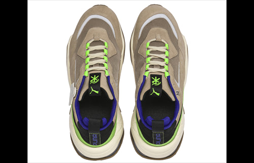 Shop Sankuanz x Puma Thunder 'Chinchilla' Sepatu Sneakers 370821-01