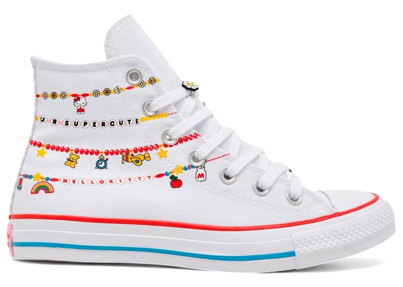 Sanrio x Converse Chuck Taylor All Star Hi Hello Kitty and Friends Charmed A17699C