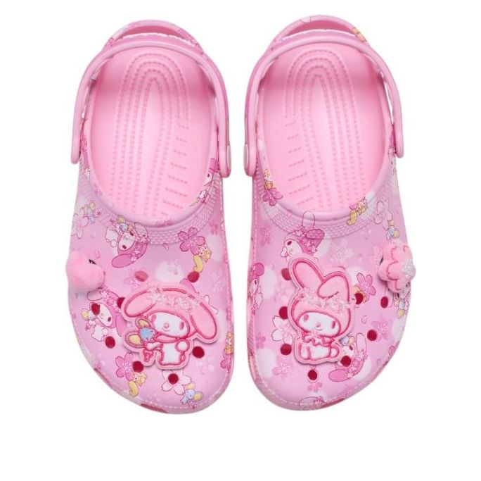 Lookbook 三麗鷗 x Crocs 卡駱馳經典洞洞鞋 My Melody 美樂蒂 50週年限量款 211200-90H