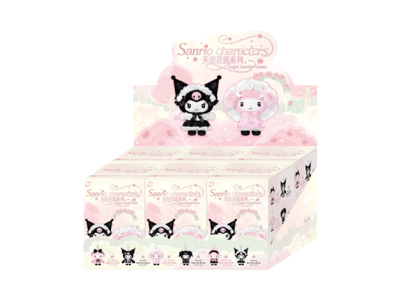 Sanrio x Miniso Top Toy Angel Garden Series Plush Vinyl Keychain Sealed Case (6 Blind Box)