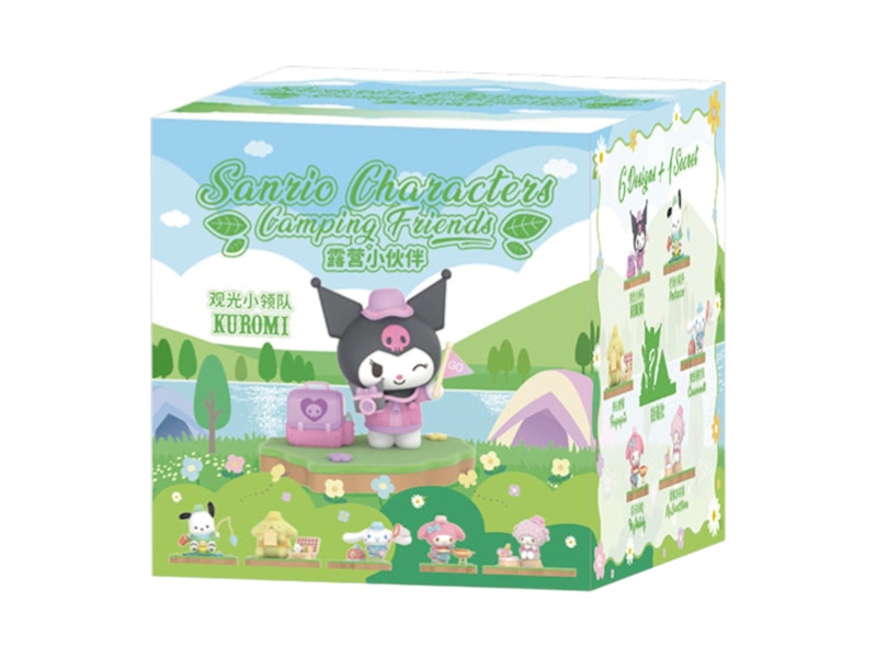 Sanrio Miniso Top Toy Camping Friends Single Blind Box