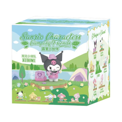 Sanrio Miniso Top Toy Camping Friends Single Blind Box