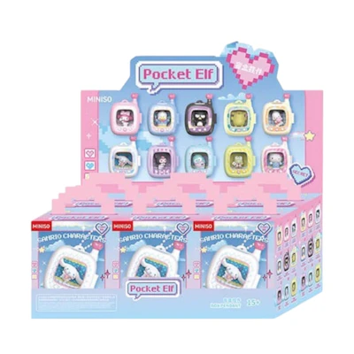 Sanrio Miniso Top Toy Character Pocket Elf Series Pendant Sealed Case (9 Blind Box)