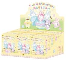 Sanrio x Miniso Top Toy Elf Bunny Baby Vinyl Plush Keychains Sealed Case (6 Blind Box) Sanrio x Miniso Top Toy Elf Bunny Baby Vinyl Plush Keychains Sealed Case (6 Blind Box)