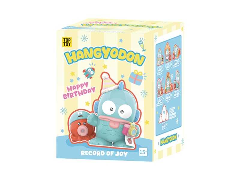 Sanrio x Miniso Top Toy HANGYODON Happy Birthday Single Blind Box