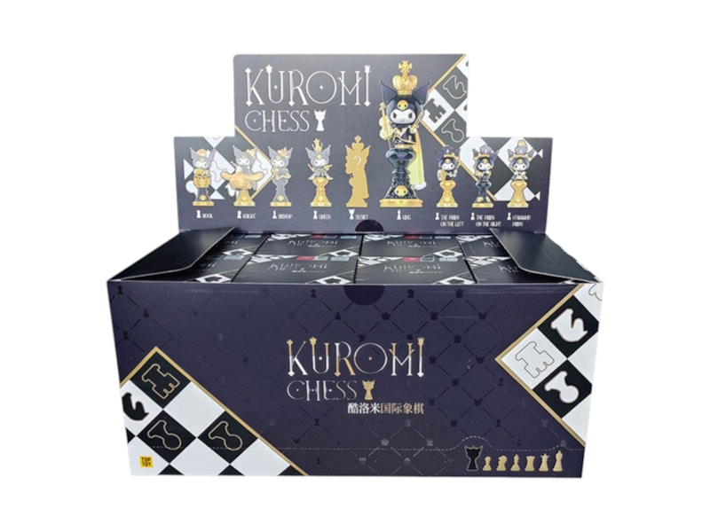 Sanrio x Miniso Top Toy Kuromi Chess Series Figures Sealed Case (8 Blind Box)