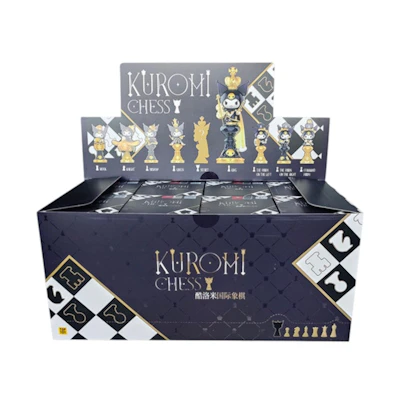 Sanrio Miniso Top Toy Kuromi Chess Series Figures Sealed Case (8 Blind Box)