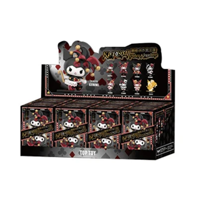 Sanrio Miniso Top Toy Kuromi Poker Kingdom Series Sealed Case (8 Blind Box)