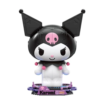 Sanrio Miniso Top Toy Kuromi Semi-Mechanical Body Building Blocks TC1803 Figure