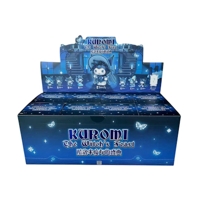 Sanrio Miniso Top Toy Kuromi The Witch's Feast Series Figures Sealed Case (8 Blind Box)