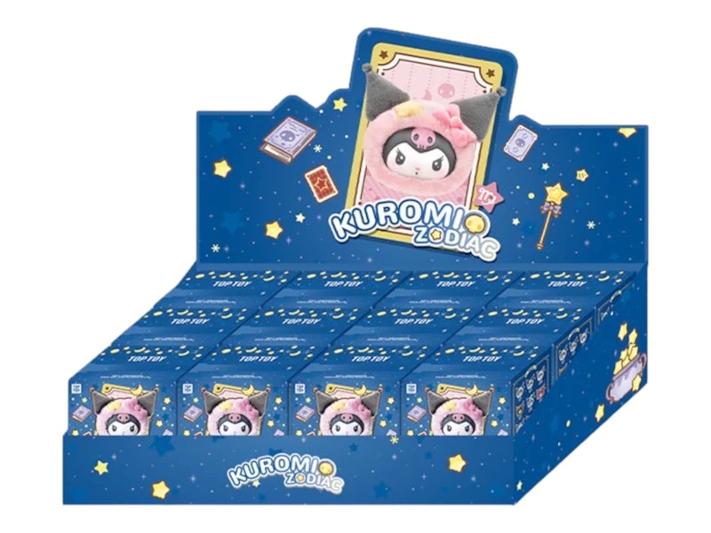 Buy Sanrio x Miniso Top Toy Kuromi Zodiac Vinyl Plush Box (12 Blind Boxes)