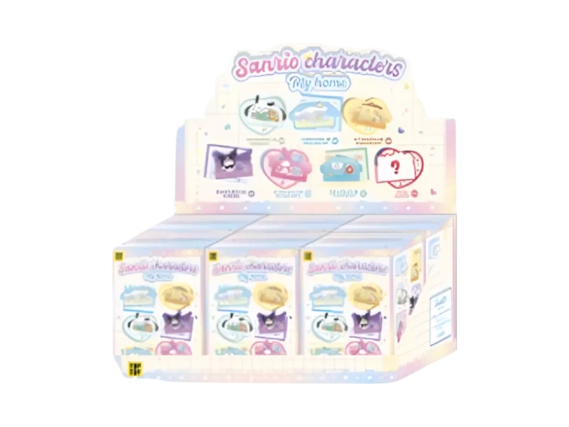 Sanrio Miniso Top Toy My Home Series Fridge Magnets Sealed Case (6 Blind Box)