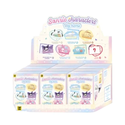 Sanrio Miniso Top Toy My Home Series Fridge Magnets Sealed Case (6 Blind Box)