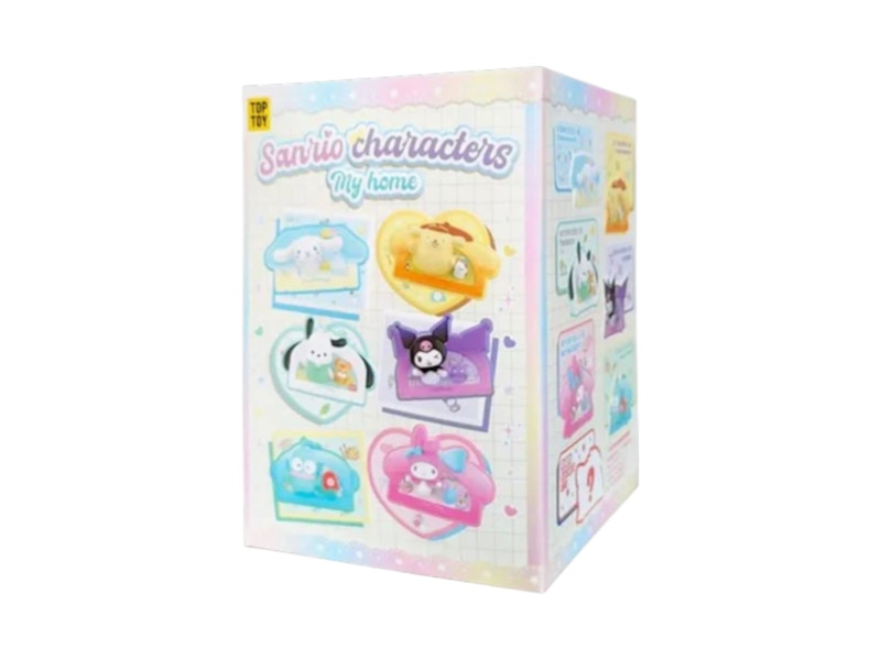 Sanrio x Miniso Top Toy MY HOME Series Refrigerator Magnets Desktop Decor Single Blind Box