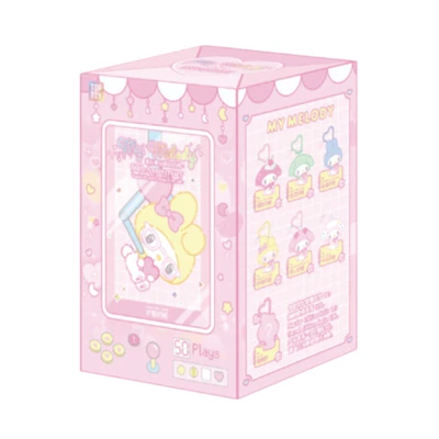 Sanrio Miniso Top Toy My Melody 50th Anniversary Milk Candy Series Plush Keychains Single Blind Box