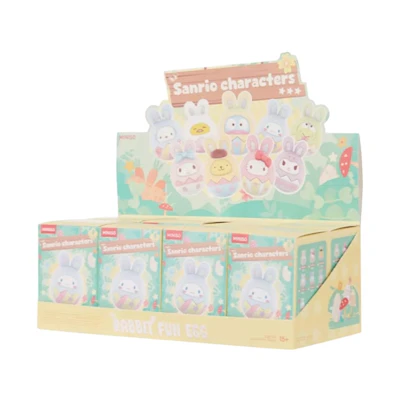 Sanrio Miniso Top Toy Rabbit Fun Egg Series Figure Sealed Case (8 Blind Box)