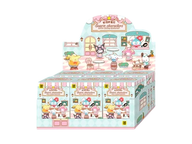 Sanrio x Miniso Top Toy Roller Skating Restaurant Series Sealed Case (6 Blind Box)
