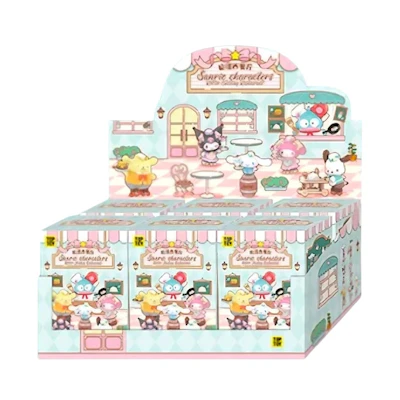Sanrio Miniso Top Toy Roller Skating Restaurant Series Sealed Case (6 Blind Box)