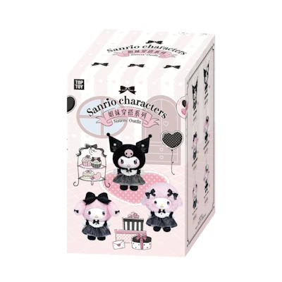Sanrio Miniso Top Toy Sisters Outfit Series Vinyl Plush Single Blind Box
