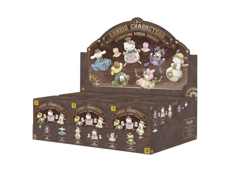 Sanrio Miniso Top Toy Steampunk Series Figure Sealed Case (6 Blind Box)