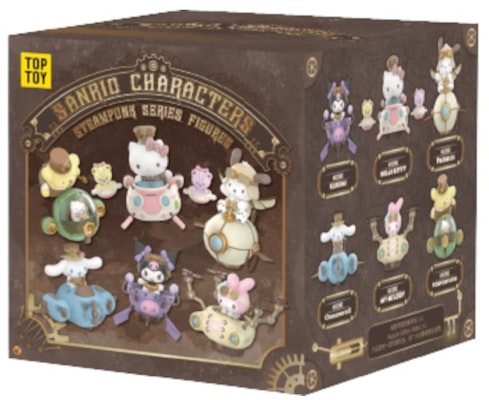 三麗鷗 x 名創優品 蒸汽朋克系列單款盲盒公仔 Buy 三麗鷗 x 名創優品 蒸汽朋克系列單款盲盒公仔