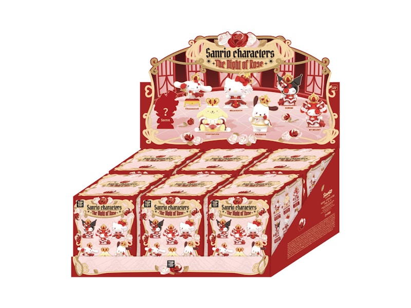 Sanrio Miniso Top Toy The Night of Rose Series Sealed Case (6 Blind Box)